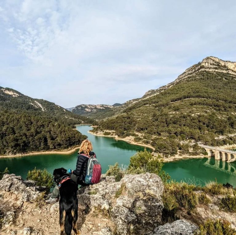 el Embalse de Ulldecona en Pobla de Benifassà, Castellón