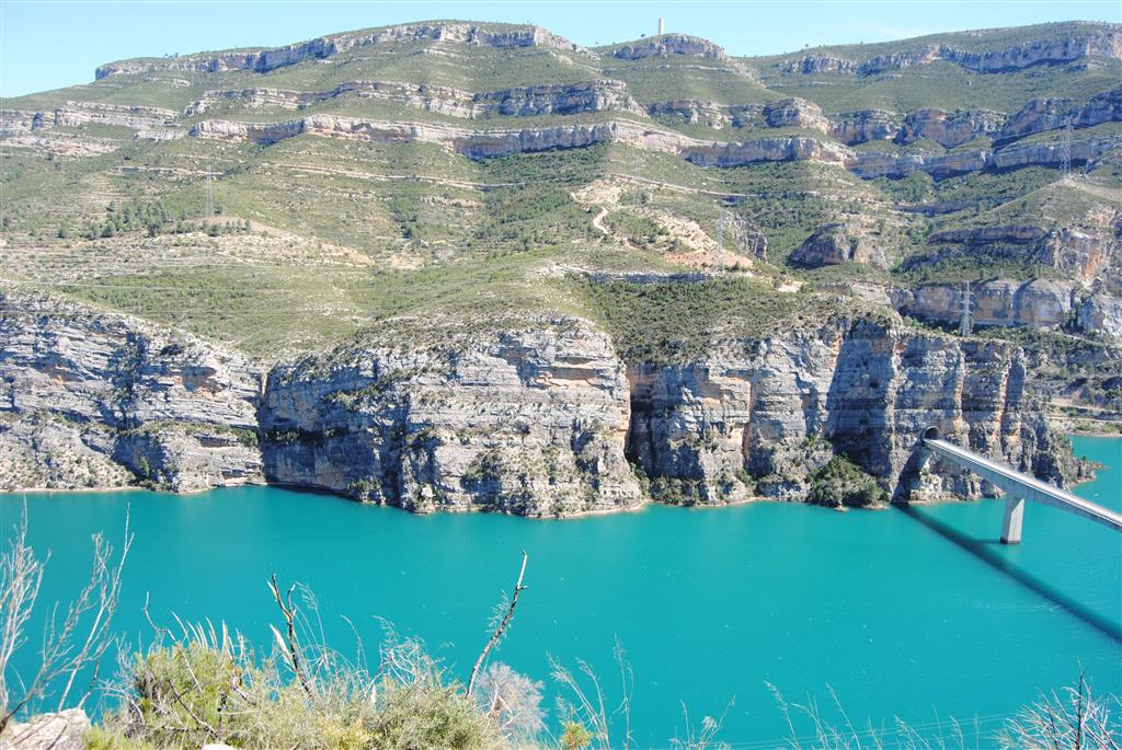 el Mirador de los Cerrillos de Otonel en Cortes de Pallás