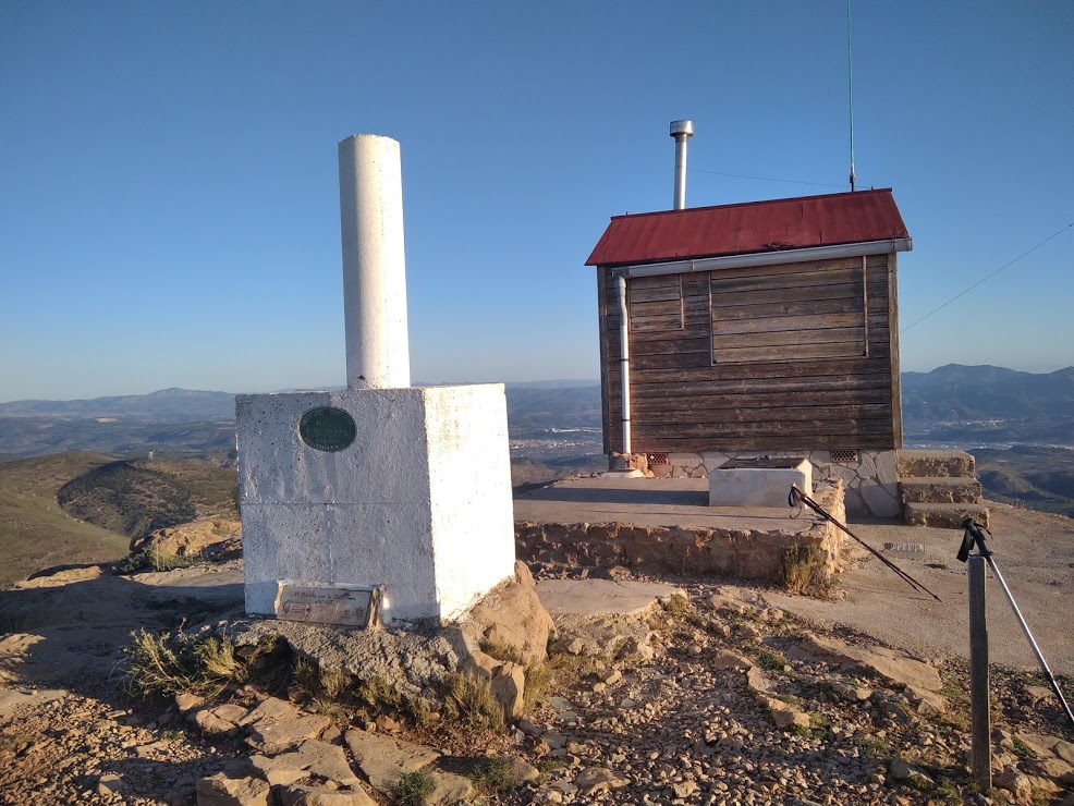  el Pico del Águila en Gátova, Valencia