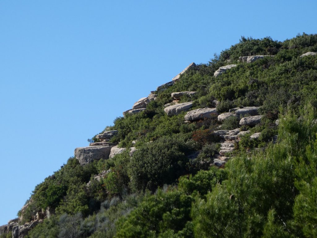 el Pico del Águila en Gátova, Valencia