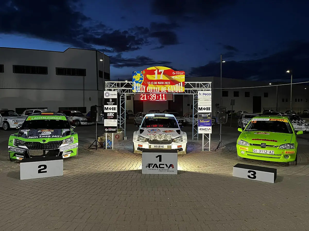 Resultado Rally Ciutat de Gandia - Club Automovilismo Gandia