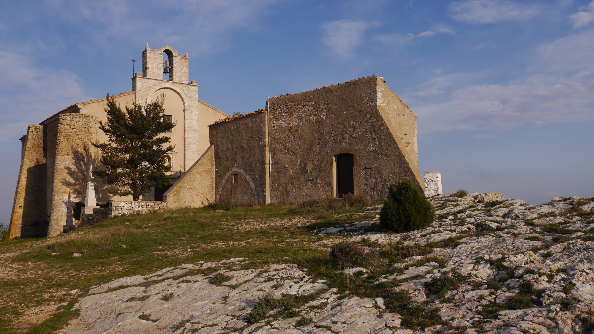 la ermita de San Cristóbal en Benassal