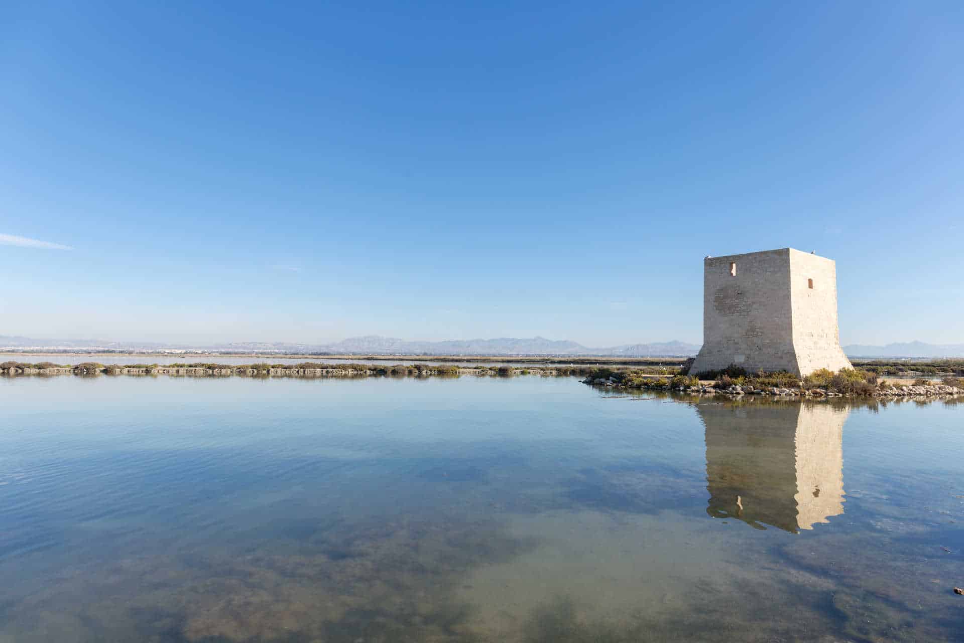 Parque Natural de las Salinas de Santa Pola, Bajo Vinalopó (Alicante),