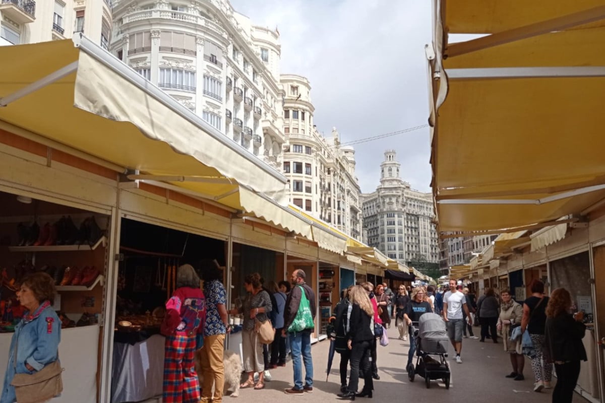 30 puestos de artesanía en el centro de Valencia desde este viernes