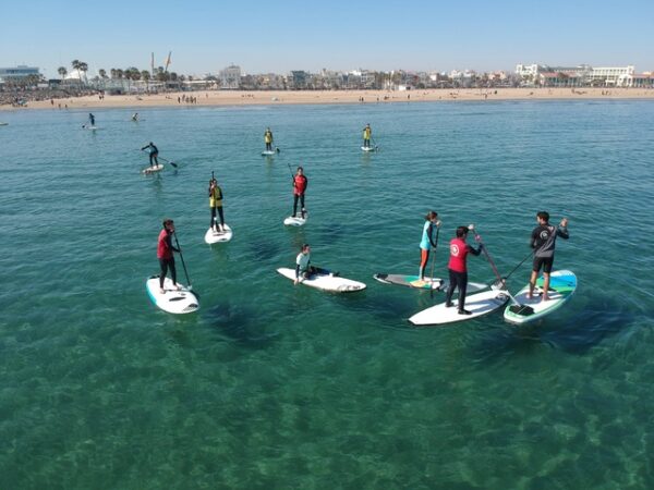 Paddle surf y windsurf en el centro de Valencia