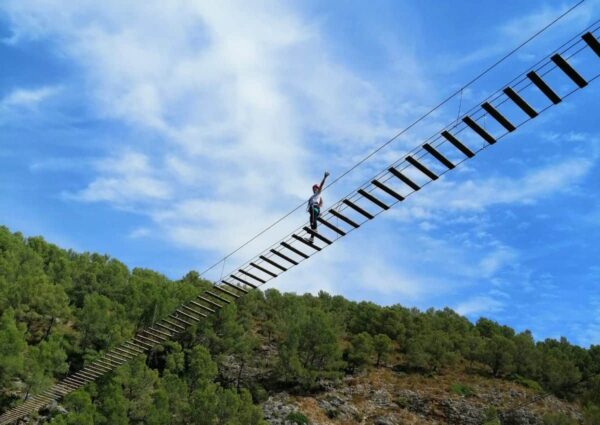 Vía ferrata Fuente Godalla (Enguera, Valencia)