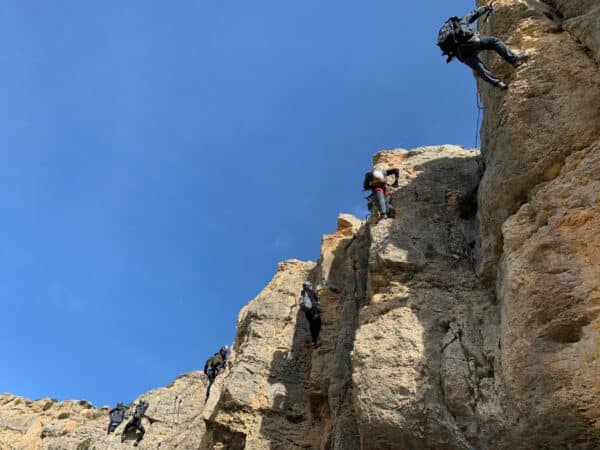 Via ferrata La Lámpara (Titaguas, Valencia)