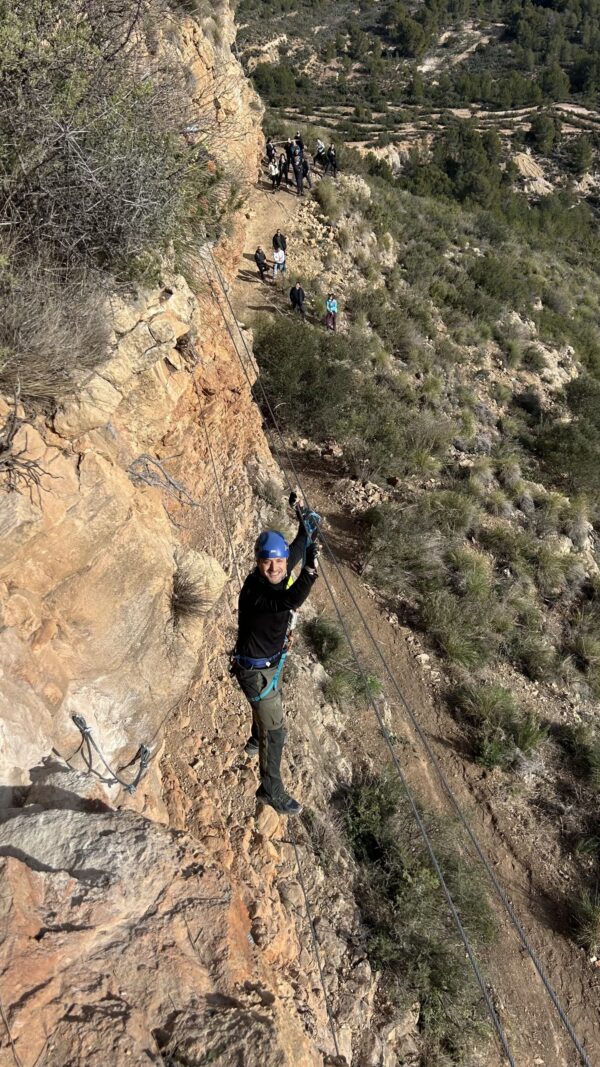 Vía ferrata de Peña Roya (Losa del Obispo, Valencia) - Imagen 2