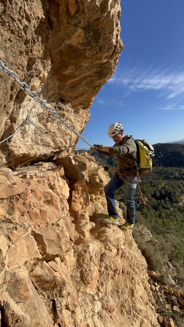 Vía ferrata de Peña Roya (Losa del Obispo, Valencia) - Imagen 3