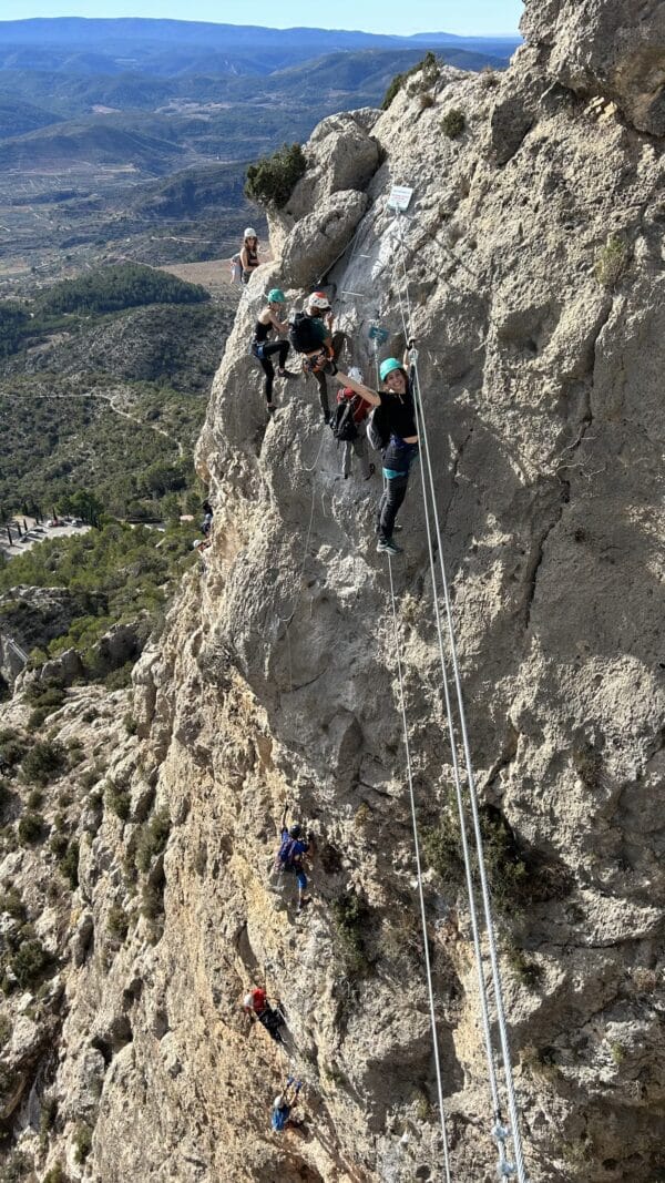 Via ferrata del Remedio (Chelva, Valencia)