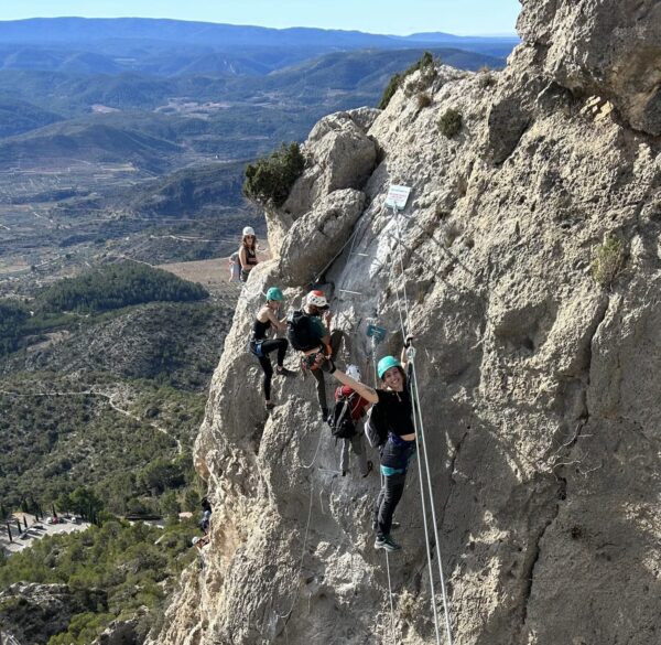 Vía ferrata del Remedio (Chelva, Valencia)