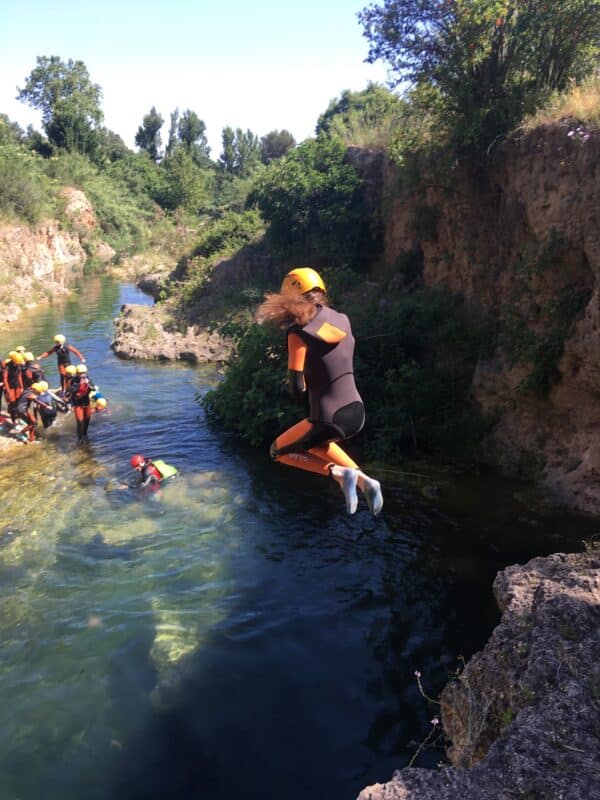 Water jumping canyon (Water trekking) (Anna)