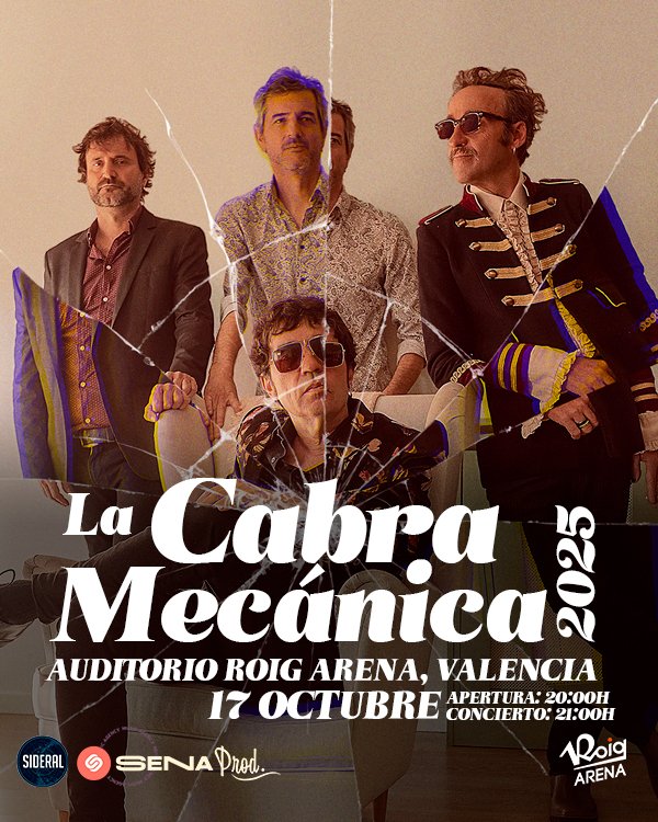 La Cabra Mecánica – Concierto en Roig Arena (Valencia)