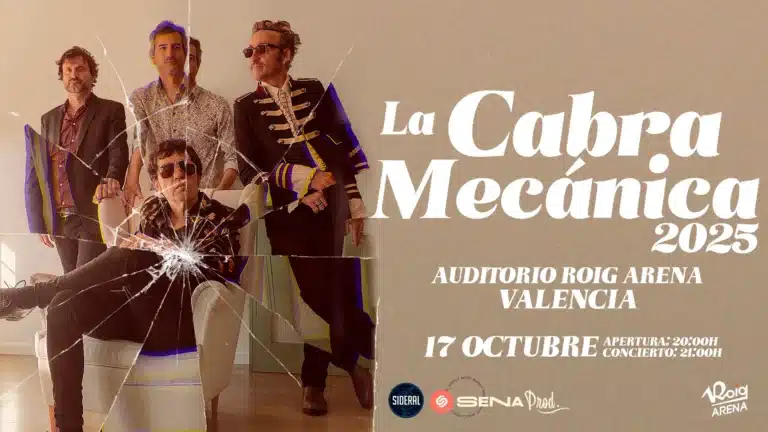 La Cabra Mecánica – Concierto en Roig Arena (Valencia)