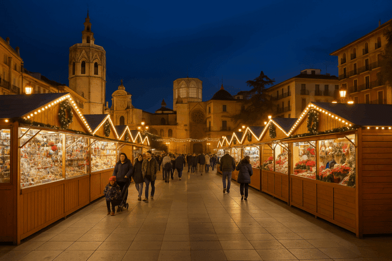 Mercados Navideños 2025‑2026 Plaza de la Reina Valencia
