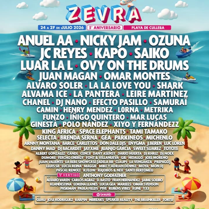 Ambiente de Zevra Festival en Cullera